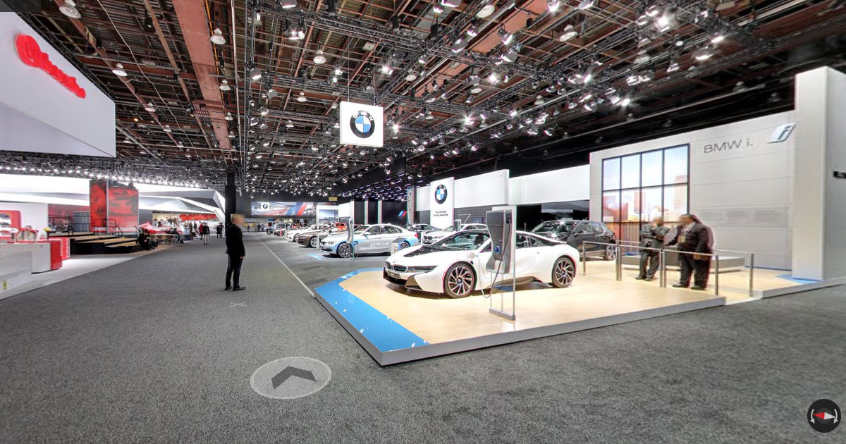 BMW at the 2016 NAIAS, Detroit - Google Street View