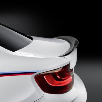 BMW M2 Coupé mit M Performance Zubehör - Detail: Heckspoiler