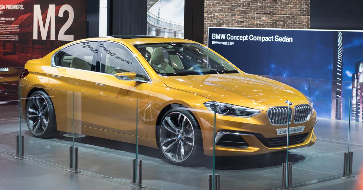 BMW Concept Compact Sedan - Beijing / Peking - 2016