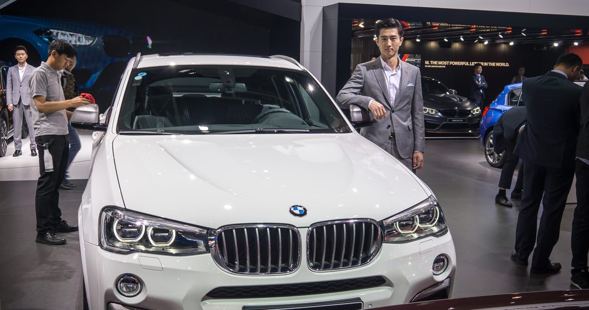 BMW X4 M40i feiert Asien-Premiere in China