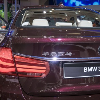 BMW 335Li (F30 Langversion) in China - Peking 2016
