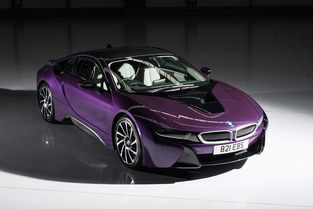 BMW i8 Individual Farbe - Twilight Purple Pearl (Lila)