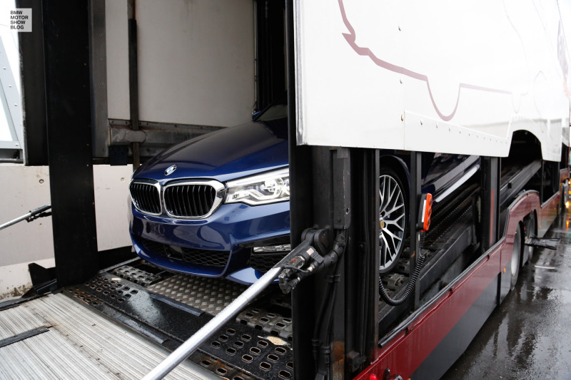 Der neue BMW 5er Touring - Ankunft in Genf