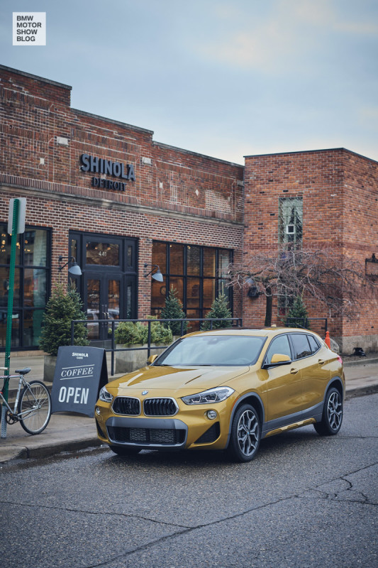Der BMW X2 in Detroit - Shinola